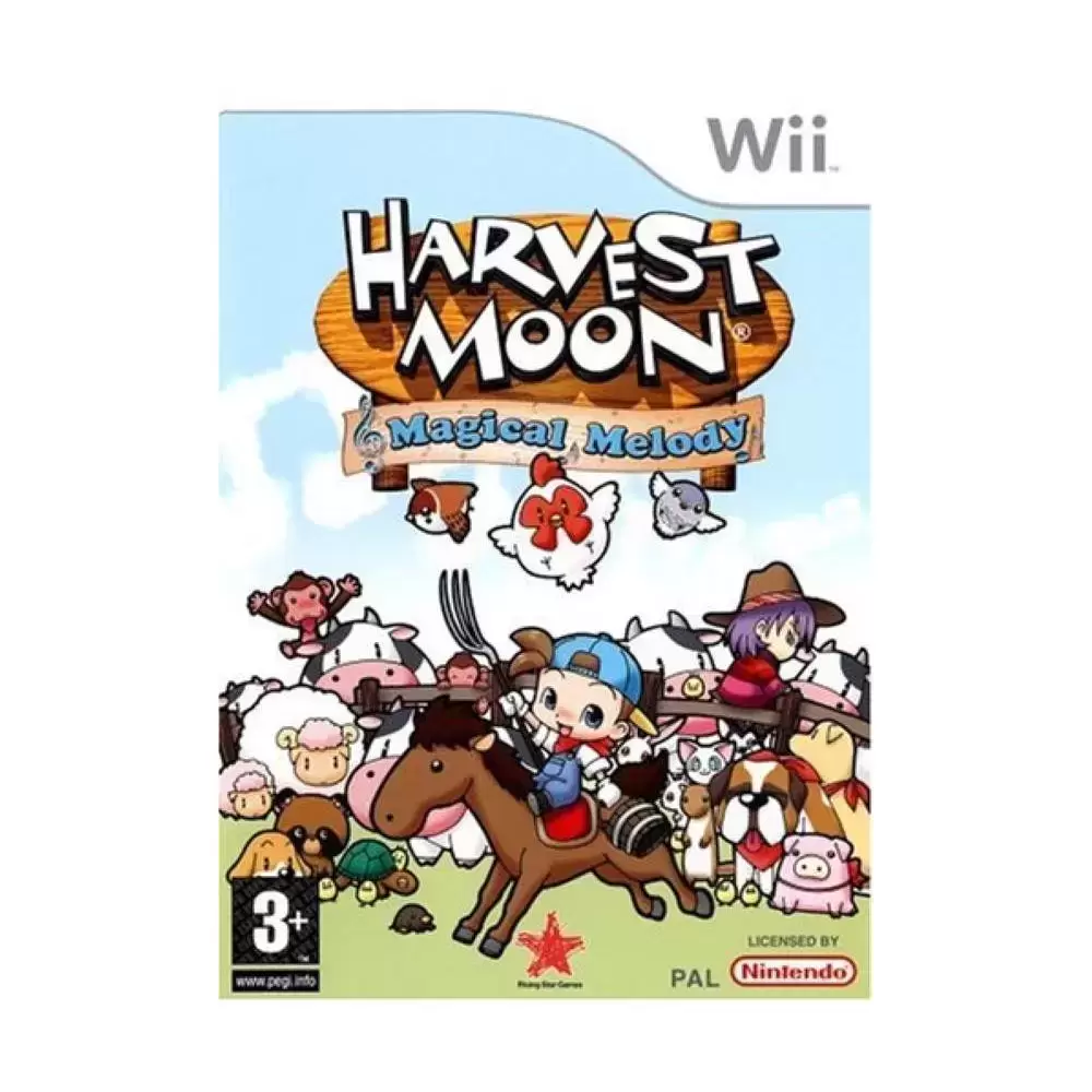 Nintendo Wii Games - Harvest Moon - Magical Melody