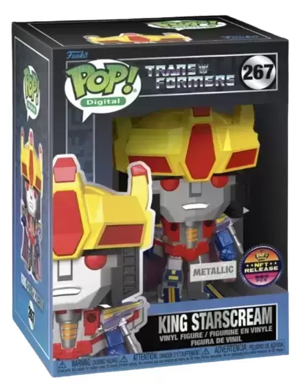 POP! Digital - Transformers - King Starscream Metallic