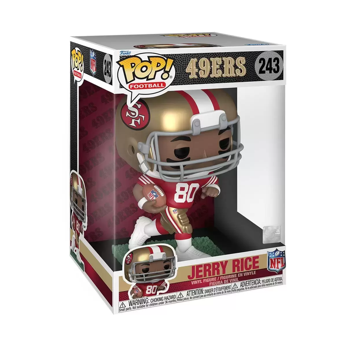POP! Football (NFL) - NFL: San Francisco 49ers - Jerry Rice Jumbo