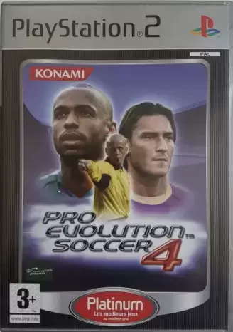 PS2 Games - Pro Evolution Soccer 4 Platinum