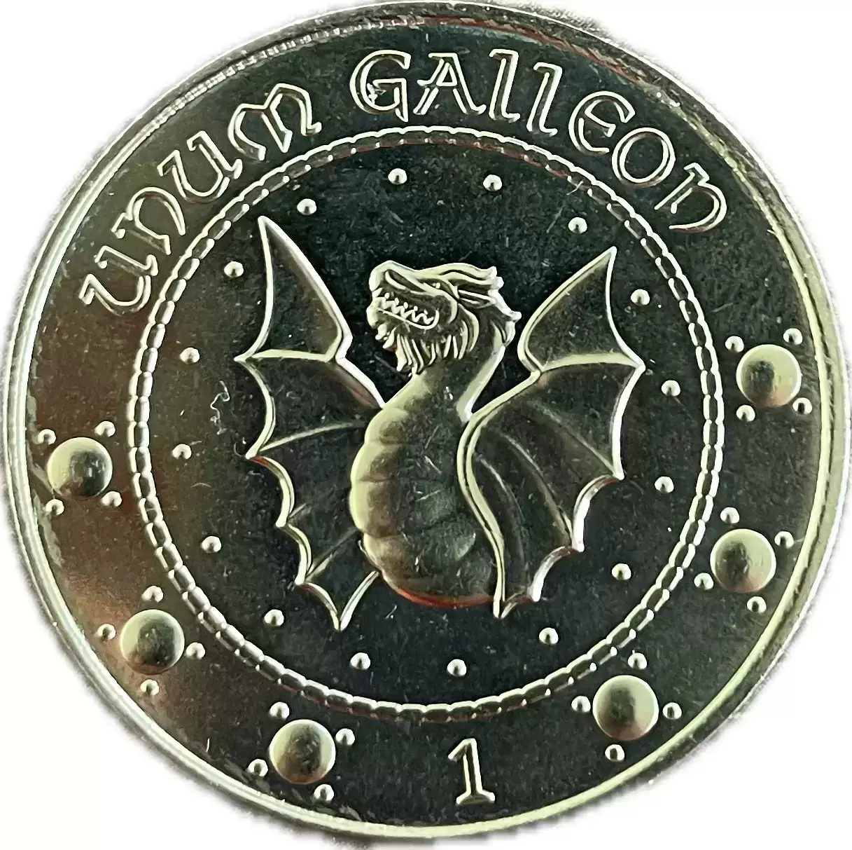 Harry Potter - Gringotts Bank - Unum Galleon