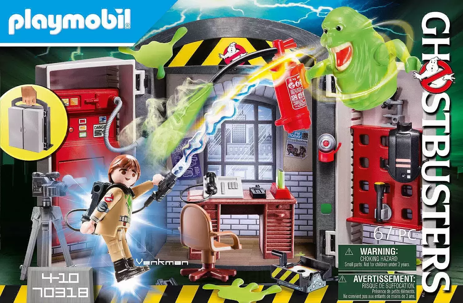 Playmobil S.O.S. Fantômes - Ghostbusters Play Box