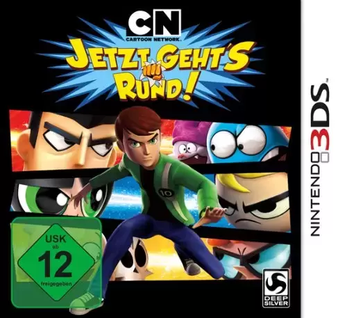 Nintendo 2DS / 3DS Games - Cartoon Network : Jetzt geht\'s rund!