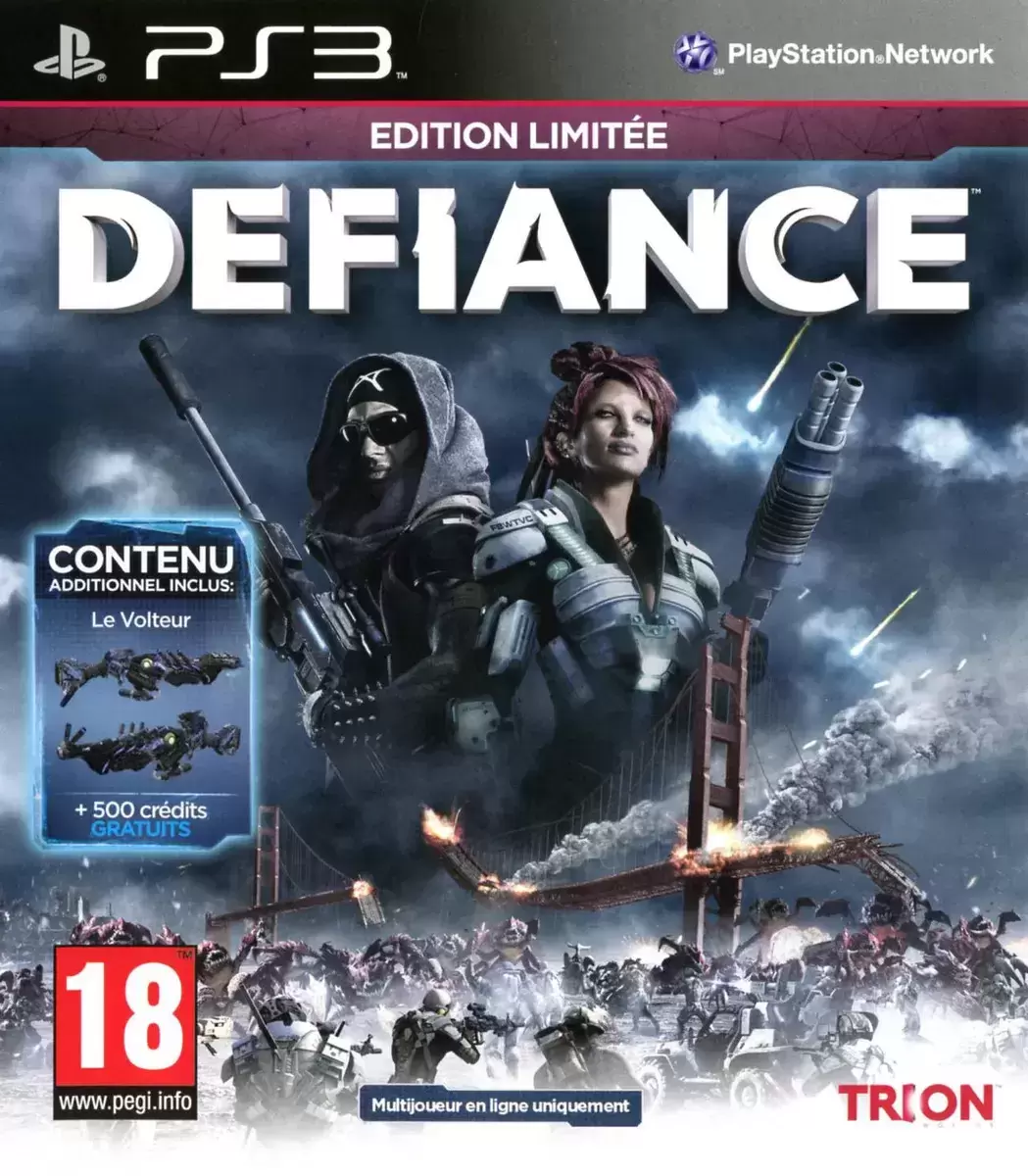 PS3 Games - Defiance Edition Limitée