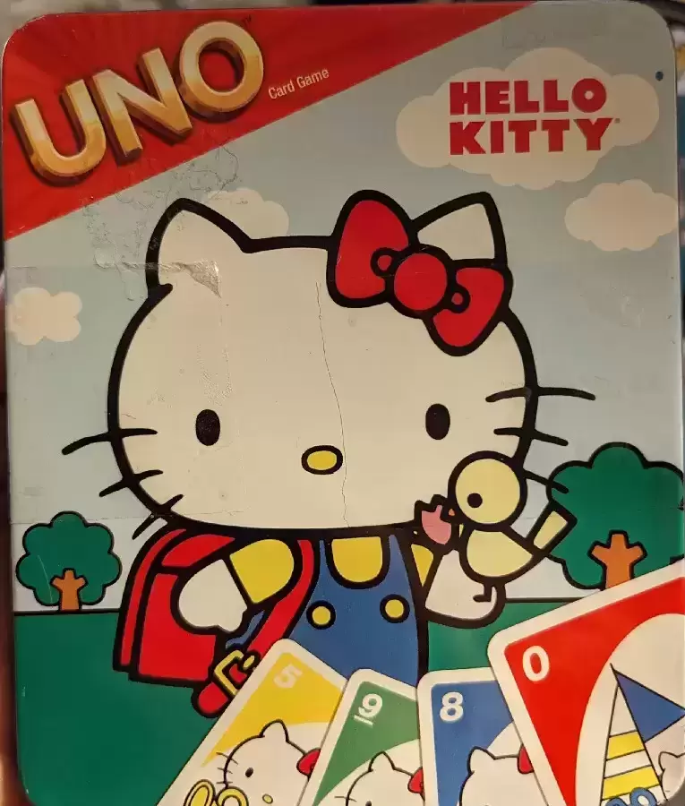 UNO - UNO Hello Kitty Cardinal, Tin Case