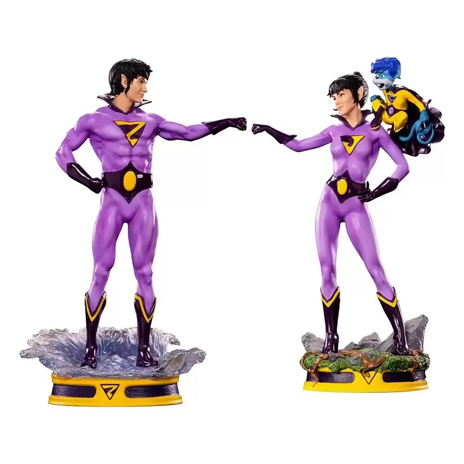 Iron Studios - DC Comics - Wonder Twins - Art Scale