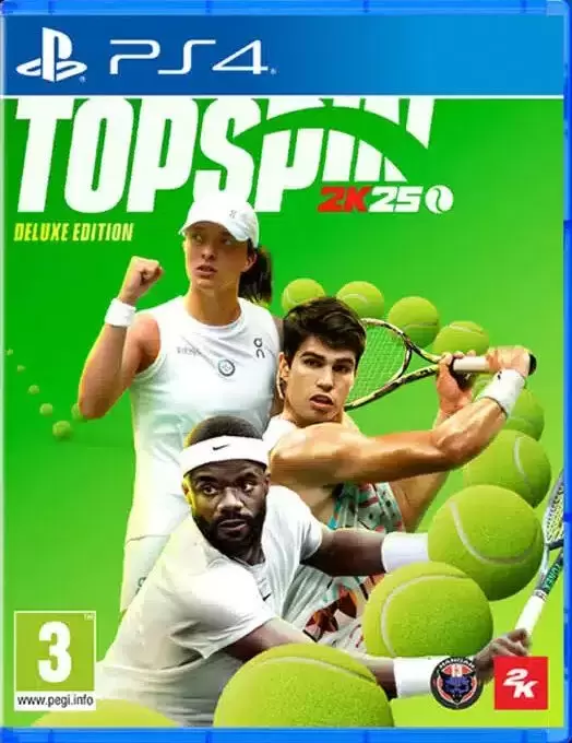 Jeux PS4 - Topspin 2K25 - Deluxe Edition