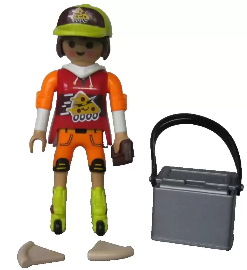 Playmobil Figures : Series 25 - Pizza Deliverer