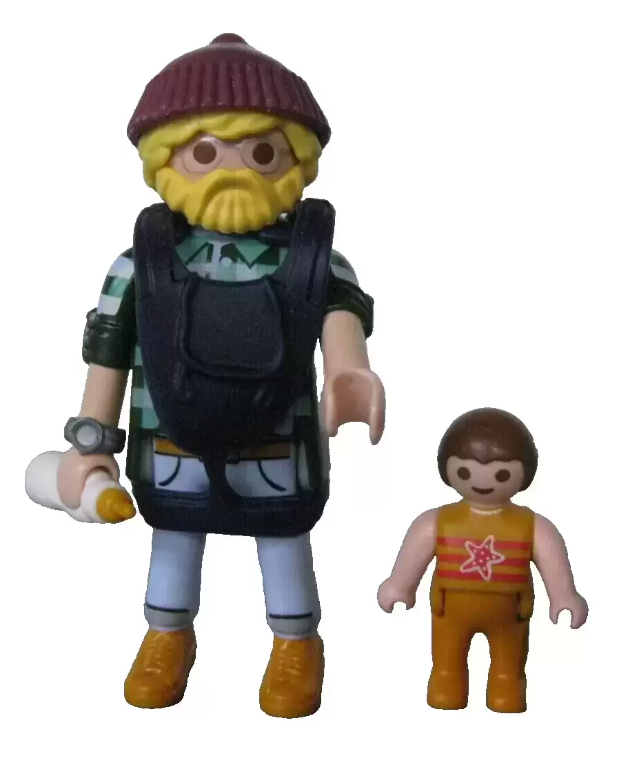 Playmobil Figures : Series 25 - Father and Baby