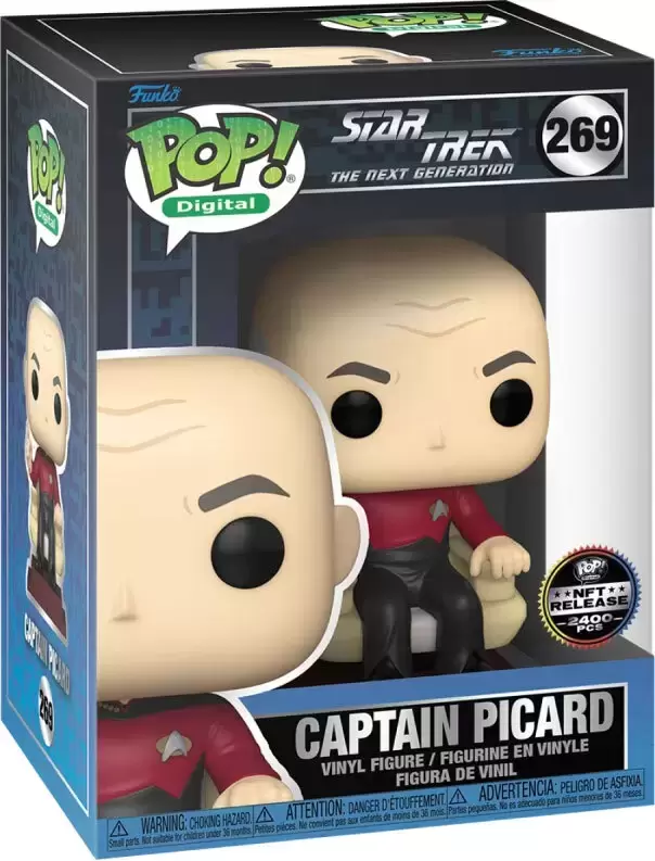 POP! Digital - Star Trek The Next Generation - Captain Picard