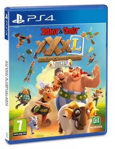 PS4 Games - Asterix & Obelix XXXL : The Ram From Hibernia - Limited Edition