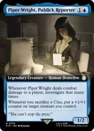 Fallout - Piper Wright, journaliste de Publick