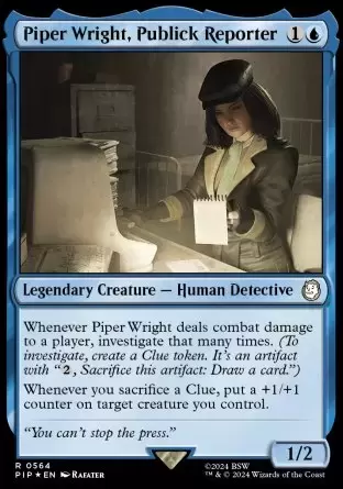 Fallout - Piper Wright, journaliste de Publick