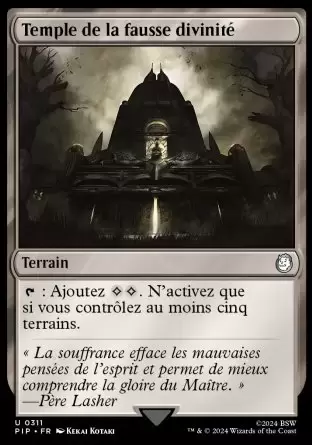 Fallout - Temple de la fausse divinité