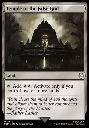 Fallout - Temple de la fausse divinité