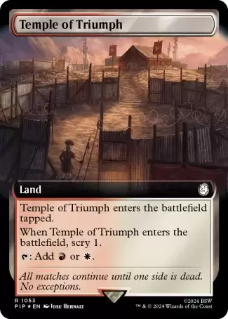 Fallout - Temple du triomphe
