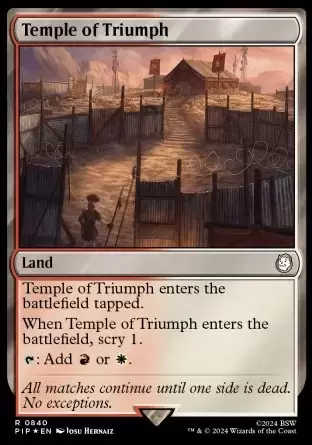 Fallout - Temple du triomphe