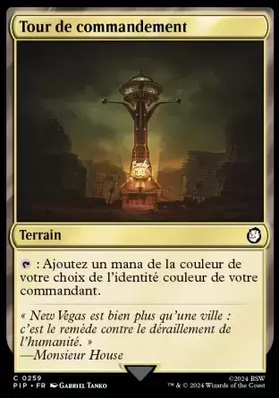 Fallout - Tour de commandement