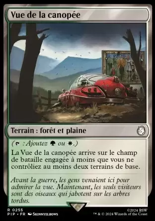 Fallout - Vue de la canopée