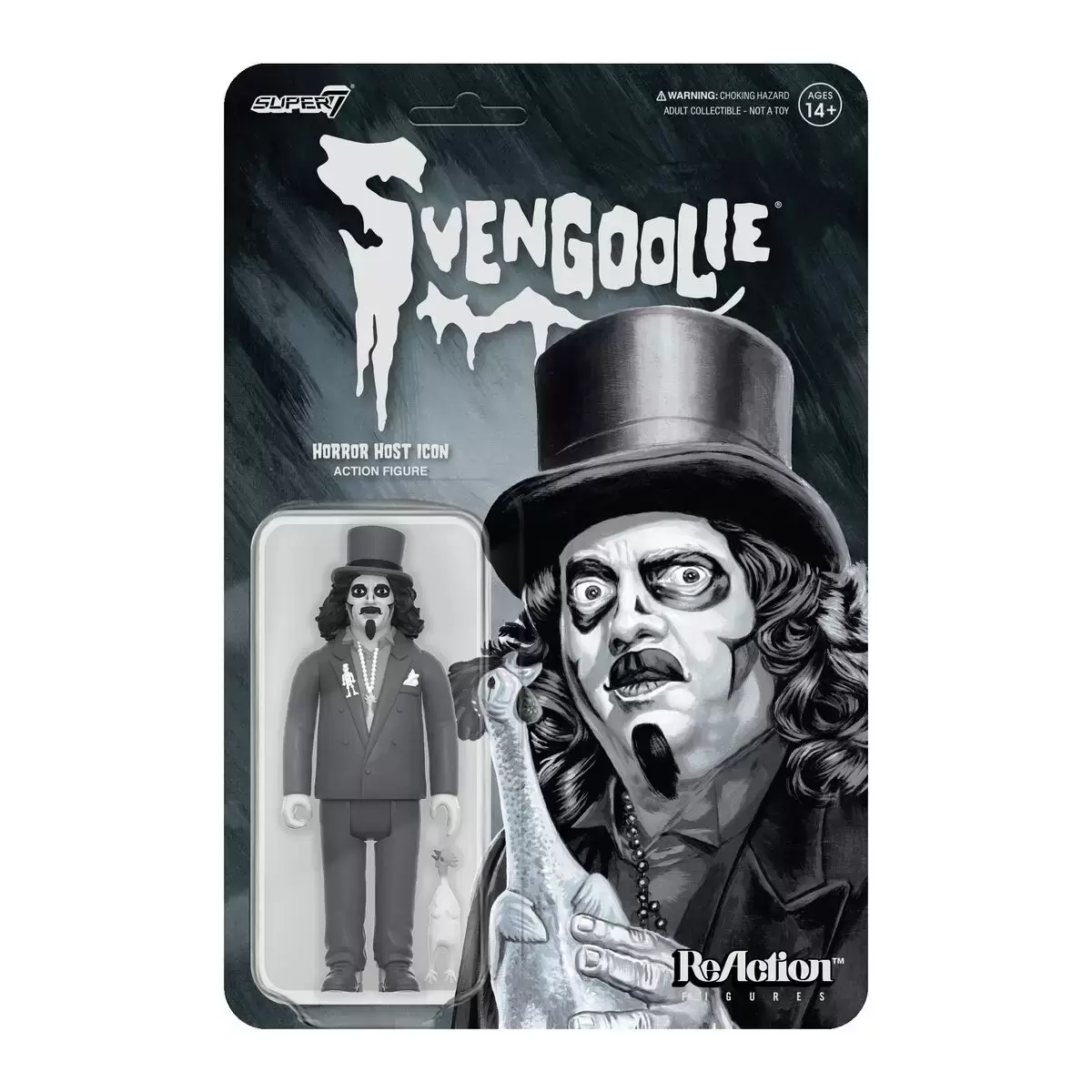 ReAction Figures - Svengoolie (Grayscale)