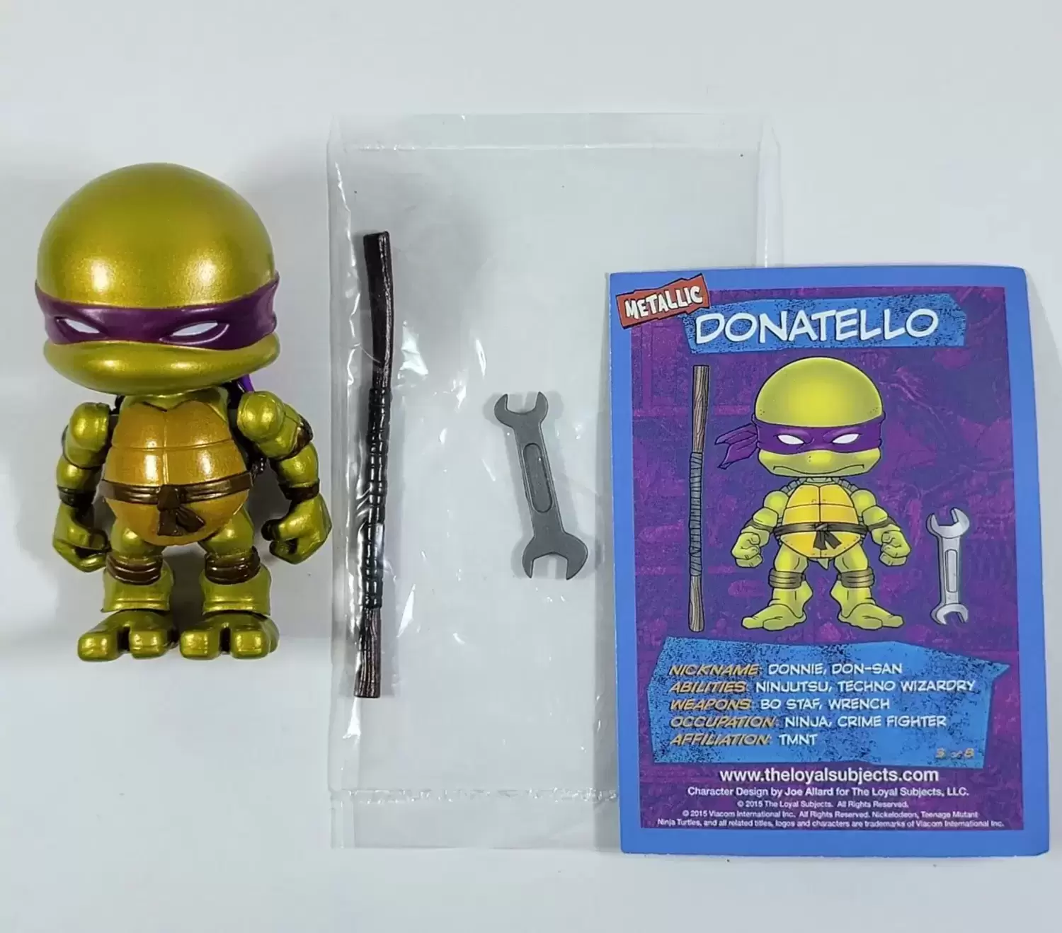 Teenage Mutant Ninja Turtles Wave 1 - Donatello (Metallic)