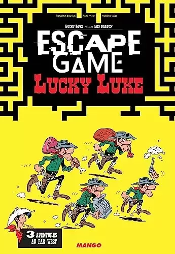 Livres pour enfants - Escape game Lucky Luke: 3 aventures au Far West