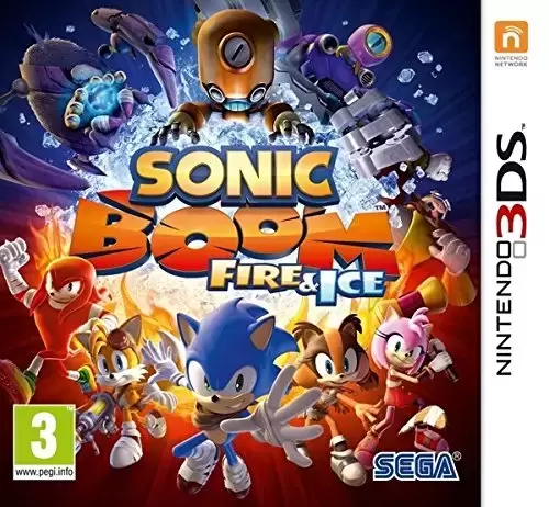 Jeux Nintendo 2DS / 3DS - Sonic Boom: Fire & Ice
