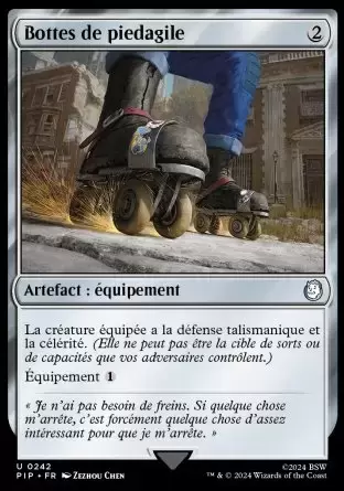 Fallout - Bottes de piedagile