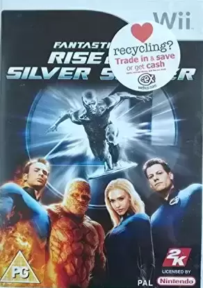 Jeux Nintendo Wii - Fantastic Four: Rise of the Silver Surfer