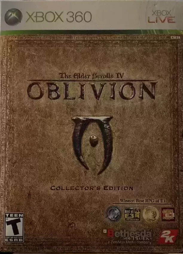 Jeux XBOX 360 - The Elder Scrolls IV Olivion Collector Edition