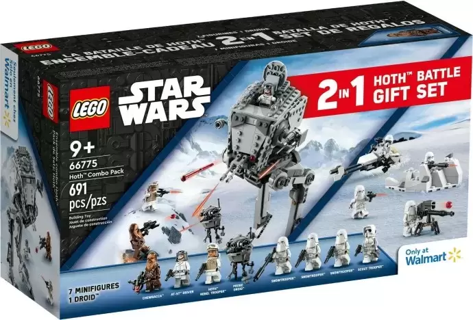 LEGO Star Wars - 2 in 1 Hoth battle gift set