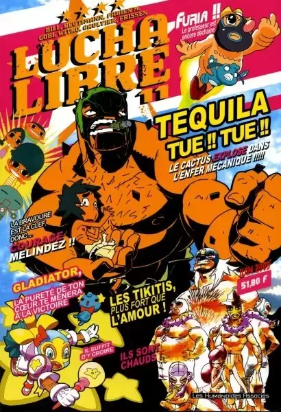 Lucha Libre - Plus vite, Tequila tue ! Tue !