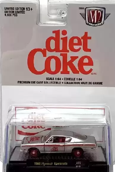 M2 Machines - 1969 Plymouth Barracuda - Diet Coke