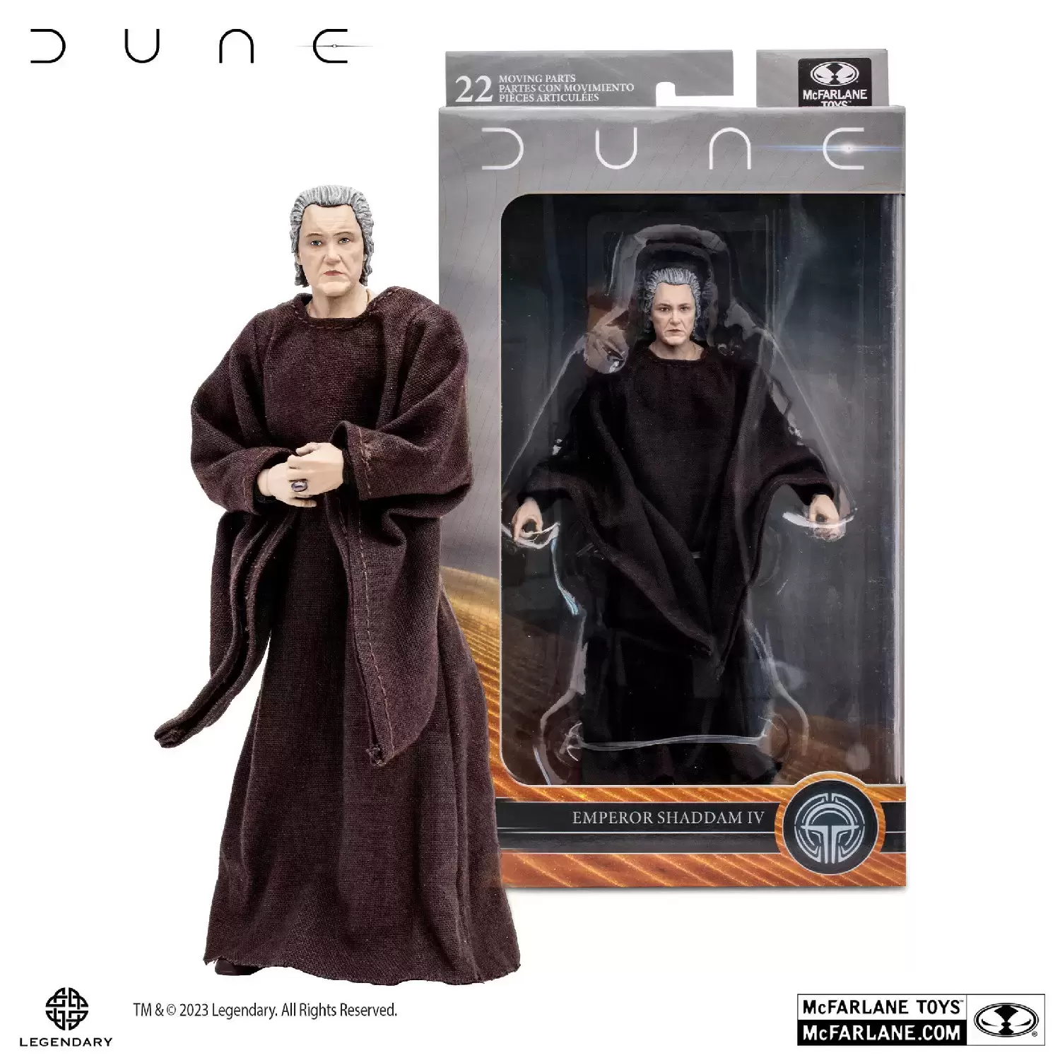 McFarlane - Dune - Dune: Part 2 - Emperor Shaddam IV