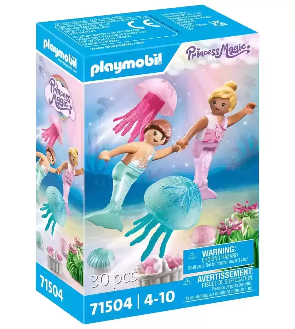 Playmobil underwater world - Little Mermaids with Jellyfish