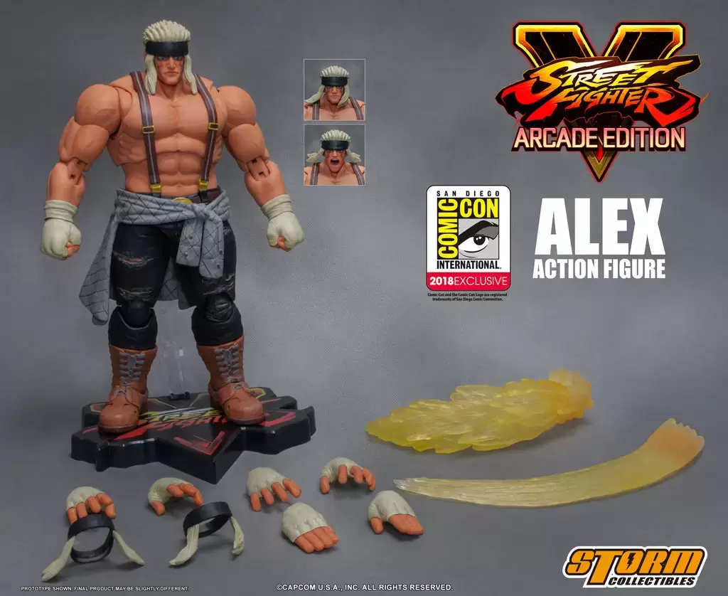 Storm Collectibles 1:12 - Street Fighter V - Alex (SDCC Exclusive)