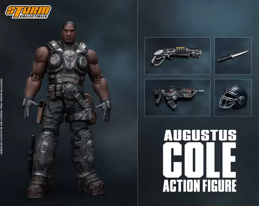 Storm Collectibles 1:12 - Gears Of War - Augustus Cole