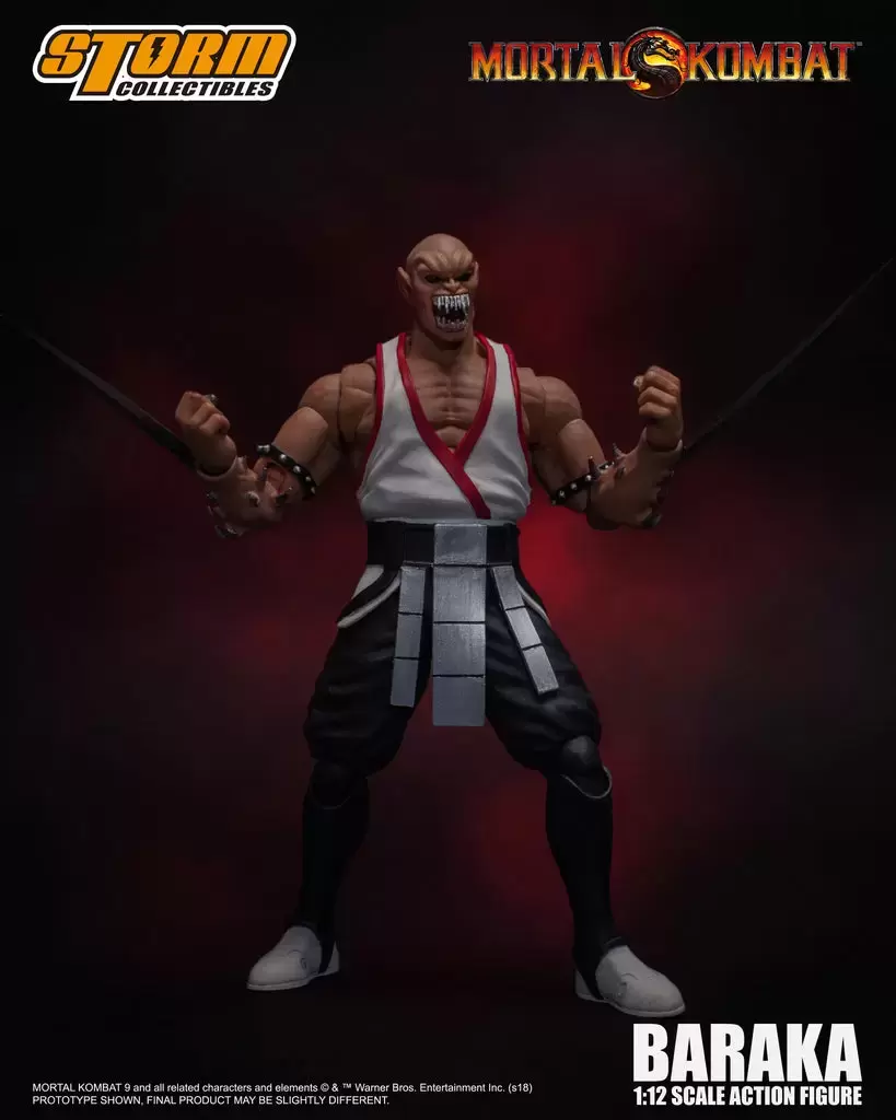 Storm Collectibles 1:12 - Mortal Kombat - Baraka