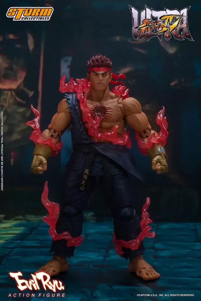 Storm Collectibles 1:12 - Ultra Street Fighter IV - Evil Ryu