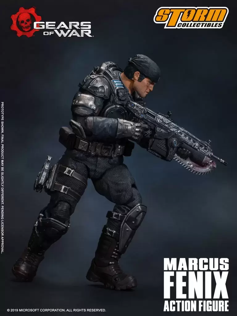 Storm Collectibles 1:12 - Gears Of War - Marcus Fenix