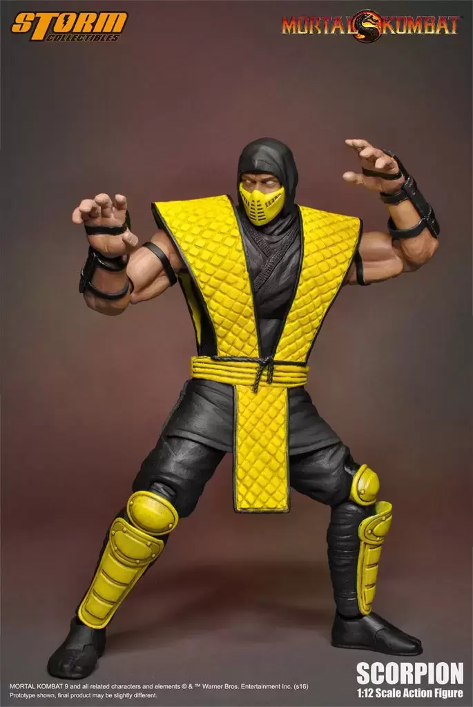 Storm Collectibles 1:12 - Mortal Kombat - Scorpion (Klassic)