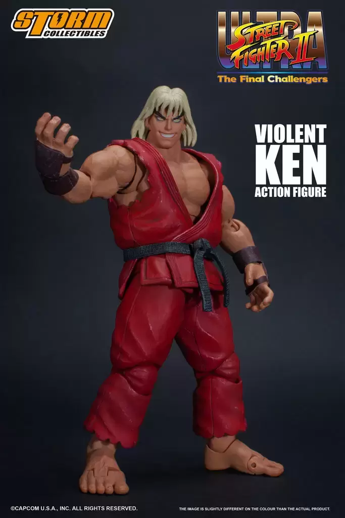 Storm Collectibles 1:12 - Ultra Street Fighter II - Violent Ken (Convention Edition)