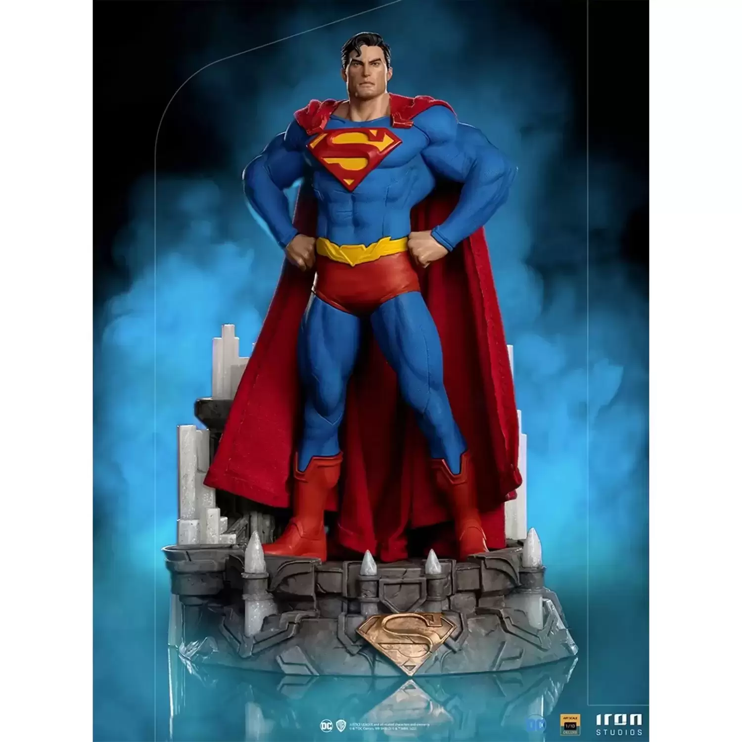 Iron Studios - DC Comics - Superman Unleashed - Deluxe Art Scale
