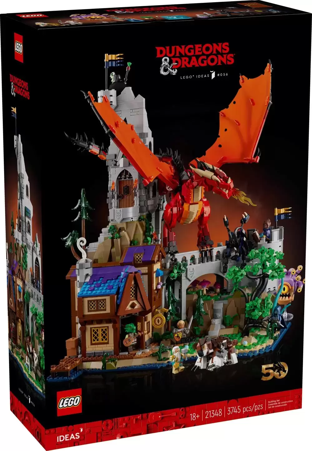 LEGO Ideas - Dungeons & Dragons: Red Dragon\'s Tale