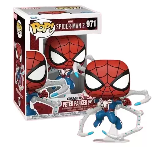 POP! Games - Marvel Gameverse Spider-Man 2 - Peter Parker animated Suit 2.0