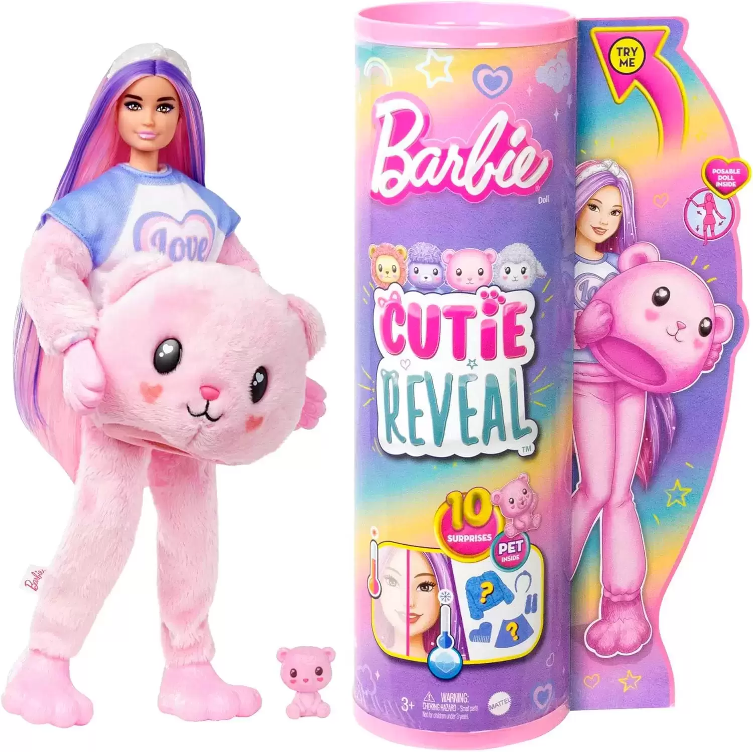 Barbie Cutie Reveal - Teddy bear
