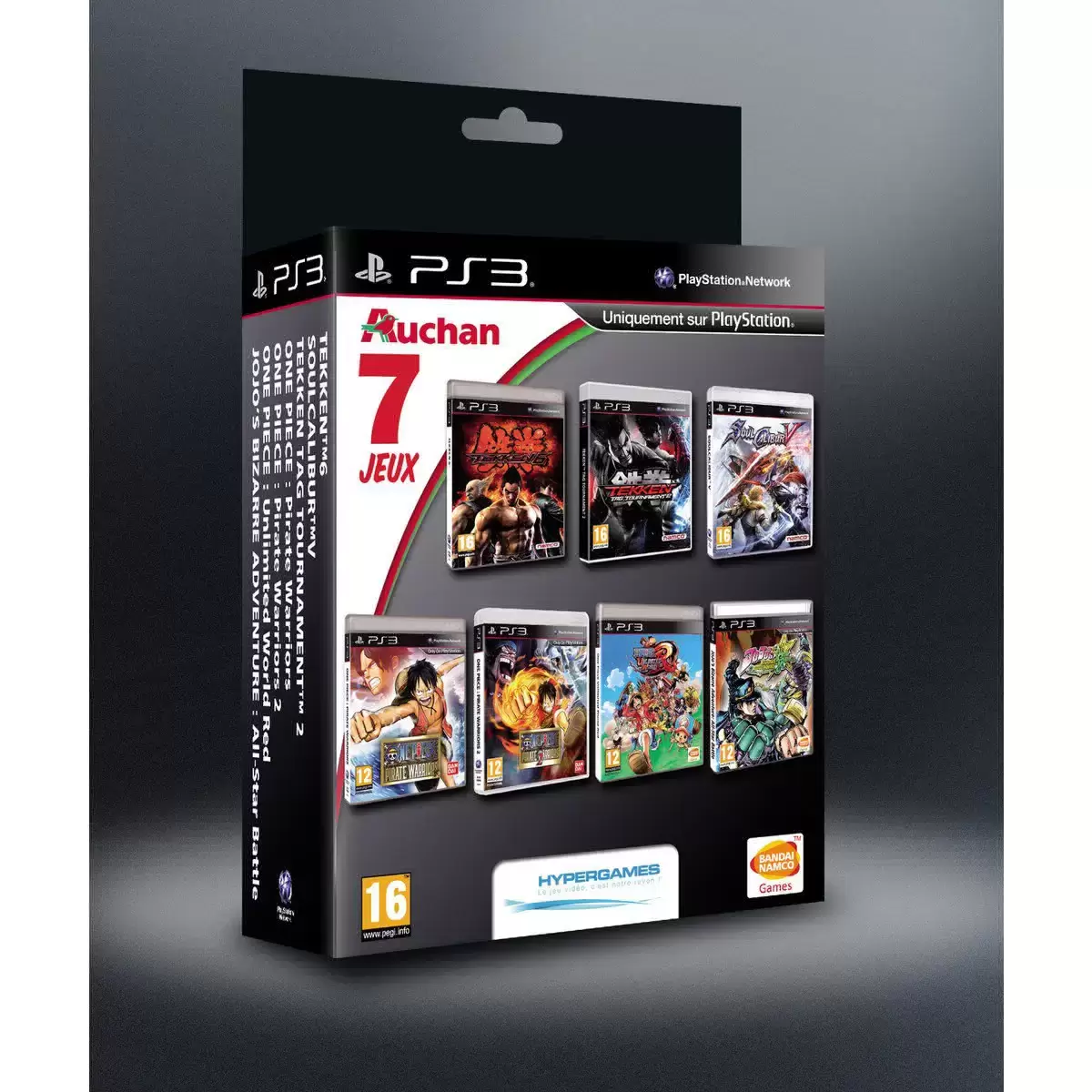 Jeux PS3 - Pack 7 jeux Namco