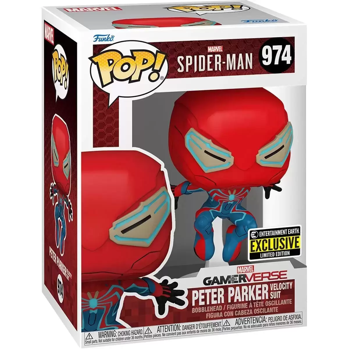 POP! Games - Marvel Gameverse Spider-Man - Peter Parker Velocity Suit