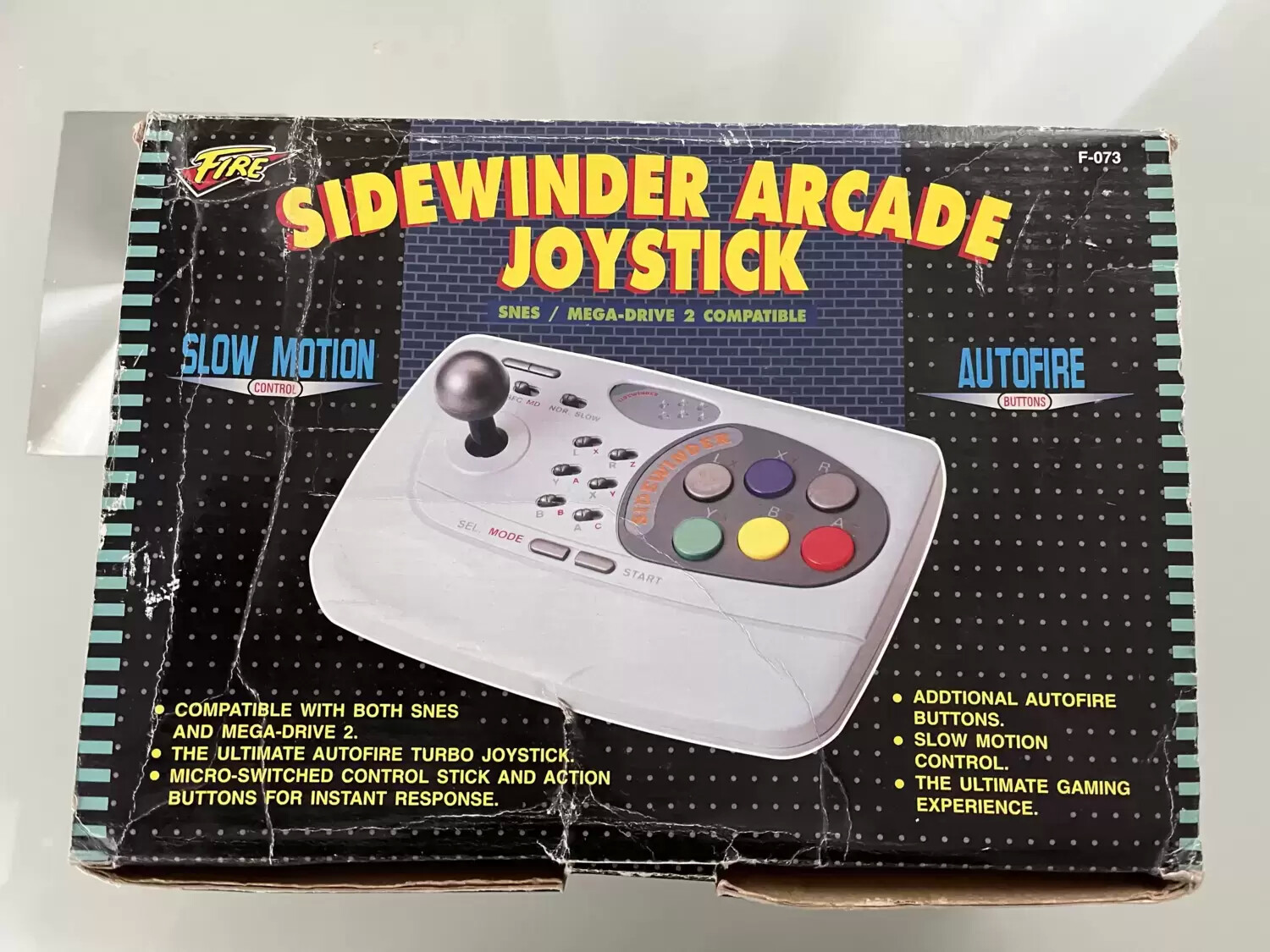 Arcade Stick - Super UFO - SIDEWINDER Arcade Joystick