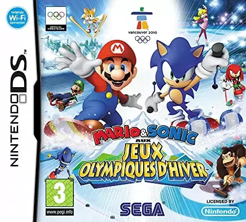 Jeux Nintendo DS - Mario & Sonic aux Jeux Olympiques d\'hiver